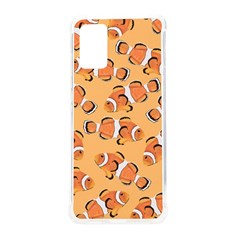 Fish Clownfish Orange Background Samsung Galaxy S20plus 6 7 Inch Tpu Uv Case by Ravend