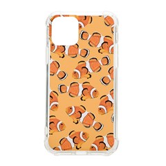 Fish Clownfish Orange Background Iphone 11 Pro 5 8 Inch Tpu Uv Print Case
