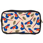 Bird Animals Parrot Pattern Toiletries Bag (One Side) Front