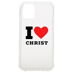 I Love Christ Iphone 12 Mini Tpu Uv Print Case	 by ilovewhateva