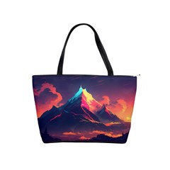 Mountain Sky Color Colorful Night Classic Shoulder Handbag by Ravend