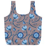 Flower Full Print Recycle Bag (XXL) Front