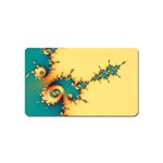 Fractal Art Fractals Digital Art Magnet (Name Card) Front
