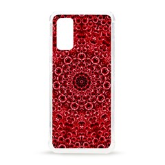 Red Wallpaper Mandala Pattern Art Samsung Galaxy S20 6 2 Inch Tpu Uv Case by Uceng