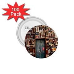 Books 1 75  Buttons (100 Pack)  by artworkshop