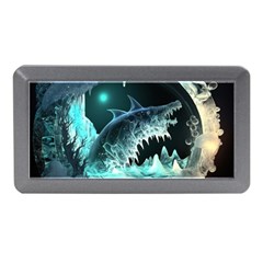 Sculpture Dinosaur Shark Frozen Winter Fantasy Memory Card Reader (mini)