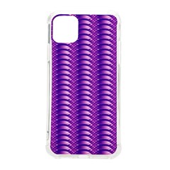 Purple Textile Vibrant Decor 3d Iphone 11 Pro Max 6 5 Inch Tpu Uv Print Case by Ravend
