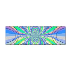 Fractal Geometry Mathematics Gradient Ovals Math Sticker (bumper)