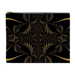 Fractal Symmetry Symmetrical Art Artwork Cosmetic Bag (xl) by Ravend