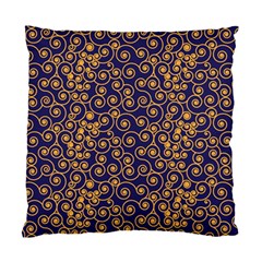 Spiral Pattern Texture Fractal Circle Geometry Standard Cushion Case (two Sides)