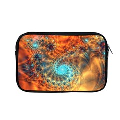 Fractal Math Abstract Mysterious Mystery Vortex Apple Macbook Pro 13  Zipper Case by Ravend