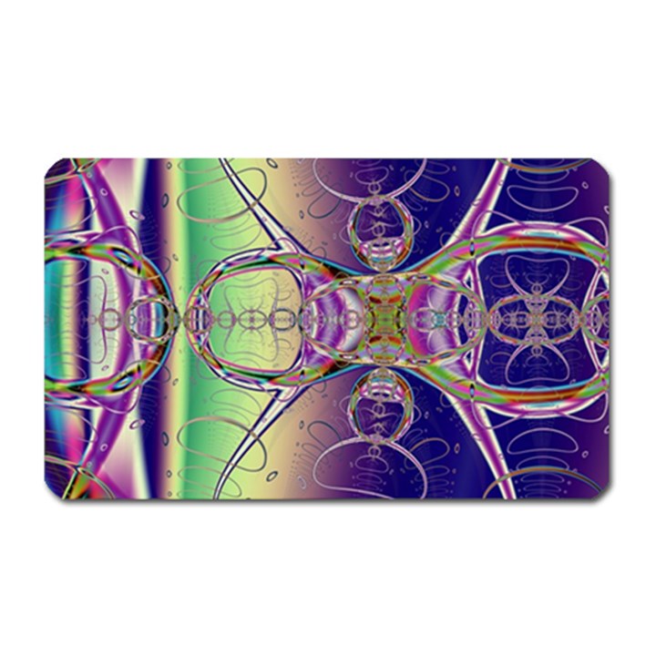 Fractal Abstract Digital Art Art Colorful Magnet (Rectangular)