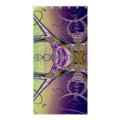 Fractal Abstract Digital Art Art Colorful Shower Curtain 36  X 72  (stall)  by Ravend