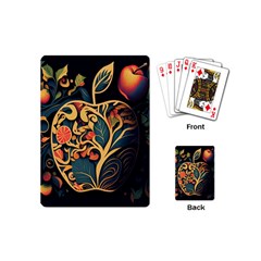 Ai Generated Apple Foliage Playing Cards Single Design (mini)