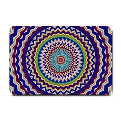 Kaleidoscope Geometric Circles Small Doormat