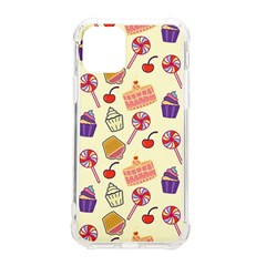 Happy Birthday Cupcake Pattern Lollipop Flat Design Iphone 11 Pro 5 8 Inch Tpu Uv Print Case