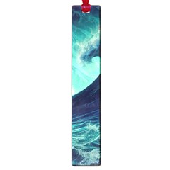 Ai Generated Waves Ocean Sea Tsunami Nautical Fantasy Large Book Marks