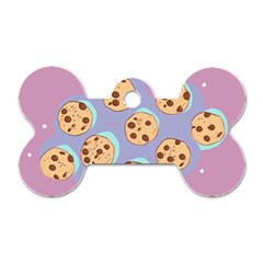 Cookies Chocolate Chips Chocolate Cookies Sweets Dog Tag Bone (one Side)