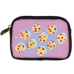 Cookies Chocolate Chips Chocolate Cookies Sweets Digital Camera Leather Case