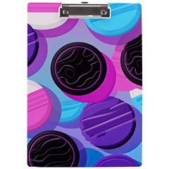 Cookies Chocolate Cookies Sweets Snacks Baked Goods A4 Acrylic Clipboard by Ravend