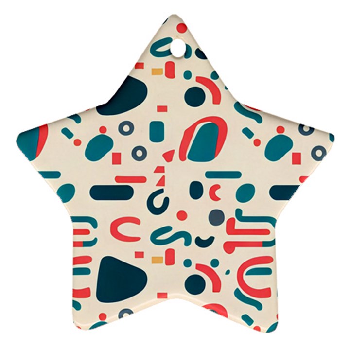 Shapes Pattern  Ornament (Star)