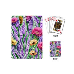 Beloved Bell-shaped Blossoms Playing Cards Single Design (mini) by GardenOfOphir