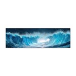 Thunderstorm Storm Tsunami Waves Ocean Sea Sticker (Bumper)