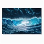 Thunderstorm Storm Tsunami Waves Ocean Sea Postcards 5  x 7  (Pkg of 10)