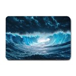 Thunderstorm Storm Tsunami Waves Ocean Sea Small Doormat