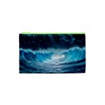 Thunderstorm Storm Tsunami Waves Ocean Sea Cosmetic Bag (XS)