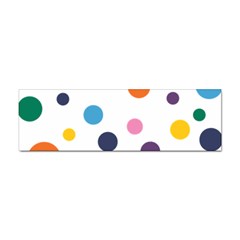 Polka Dot Sticker Bumper (10 Pack) by 8989