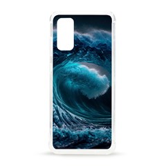 Tsunami Waves Ocean Sea Water Rough Seas 4 Samsung Galaxy S20 6 2 Inch Tpu Uv Case by Ravend