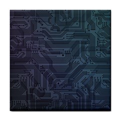 Circuit Board Circuits Mother Board Computer Chip Tile Coaster by Ravend