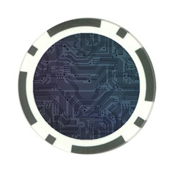 Circuit Board Circuits Mother Board Computer Chip Poker Chip Card Guard (10 Pack) by Ravend