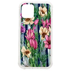 Big And Bright Watercolor Flowers Iphone 12 Mini Tpu Uv Print Case	 by GardenOfOphir