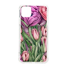Chic Choice Classic Watercolor Flowers Iphone 11 Pro Max 6 5 Inch Tpu Uv Print Case
