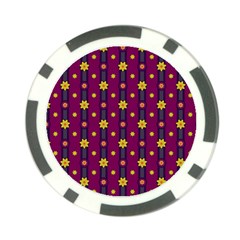 Purple Background Graphic Decor Backdrop Design Art Poker Chip Card Guard by Ravend