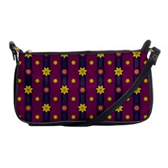 Purple Background Graphic Decor Backdrop Design Art Shoulder Clutch Bag by Ravend