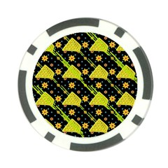 Background Graphic Decor Backdrop Design Art Poker Chip Card Guard (10 Pack)