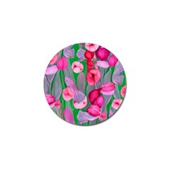 Mysterious And Enchanting Watercolor Flowers Golf Ball Marker (4 Pack) by GardenOfOphir