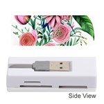 Captivating And Celestial Watercolor Flowers Memory Card Reader (Stick)
