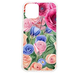 Cheerful Watercolor Flowers Iphone 12 Pro Max Tpu Uv Print Case by GardenOfOphir