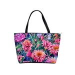 Retro Floral Classic Shoulder Handbag