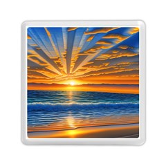Sunset Scenic View Photography Memory Card Reader (square) by GardenOfOphir