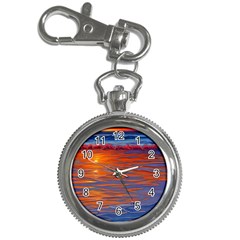 Sunset At The Beach Key Chain Watches by GardenOfOphir