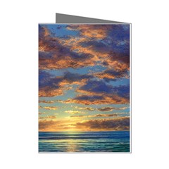 Sunrise Over The Sand Dunes Mini Greeting Cards (pkg Of 8) by GardenOfOphir