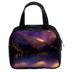 Colored Hues Sunset Classic Handbag (two Sides) by GardenOfOphir