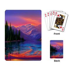 Magnificent Sunset Playing Cards Single Design (rectangle) by GardenOfOphir