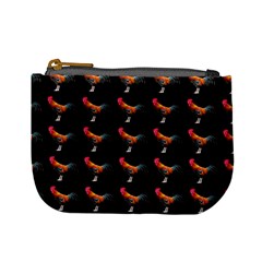 Background Pattern Chicken Fowl Cockerel Livestock Mini Coin Purse