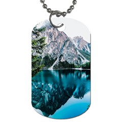 Lake Dog Tag (one Side) by artworkshop